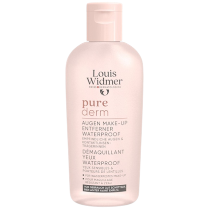 LOUIS WIDMER PUREDERM OOGMAKEUP LOTION WATERPROOF GEEN PARF
